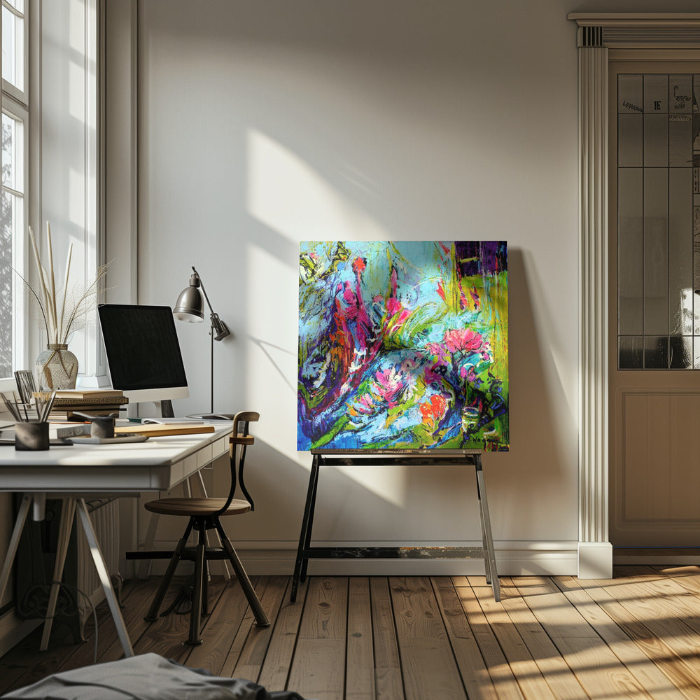 Botanische Ausstrahlung | Leinwand