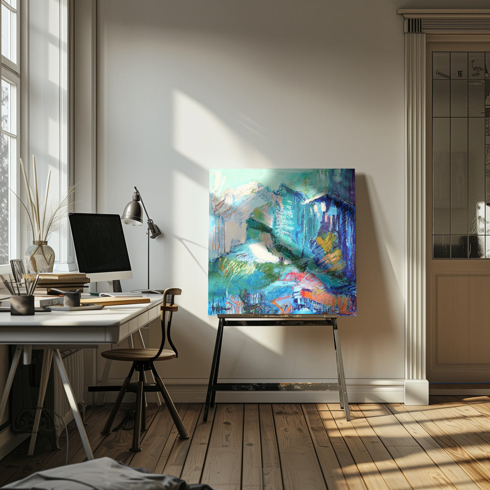 Neuer Weg | Leinwand