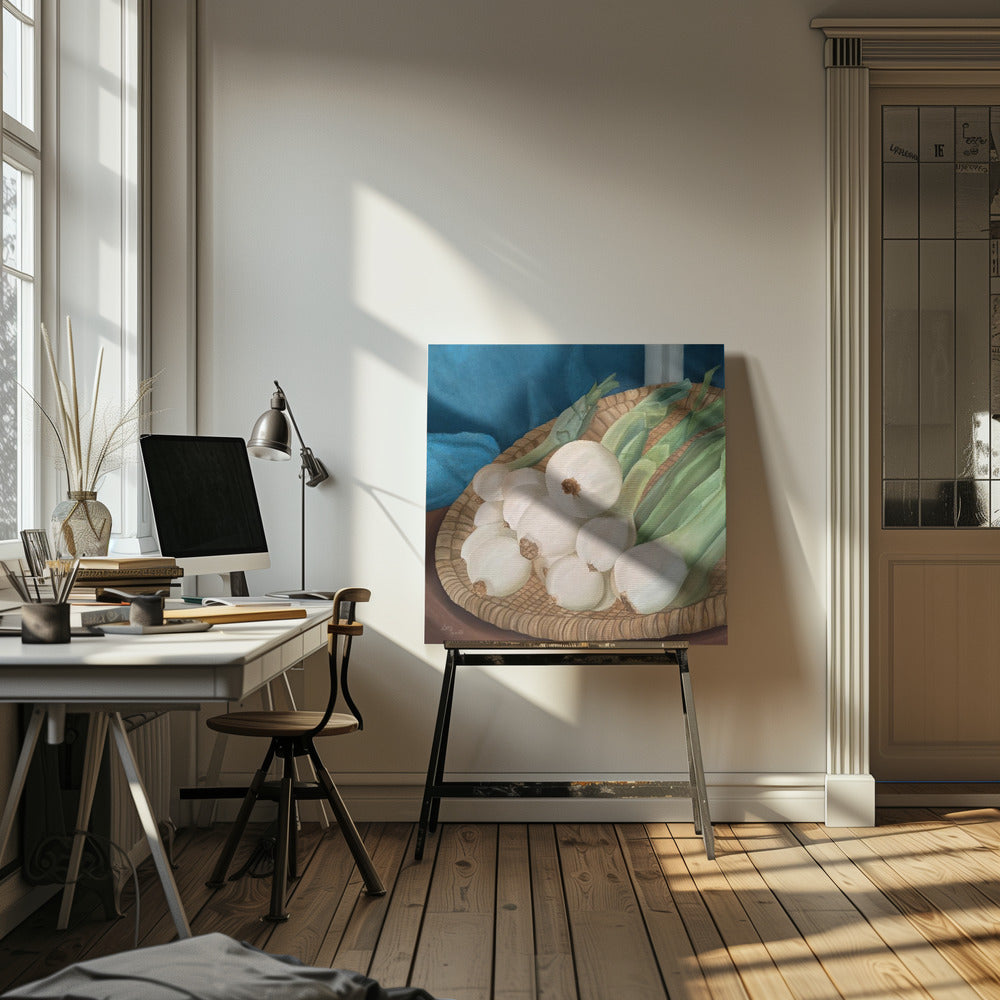 Zwiebeln | Leinwand