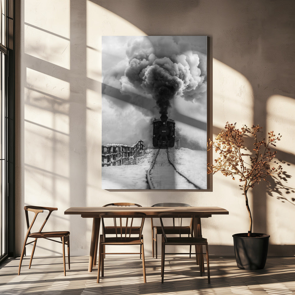 Alter Zug | Leinwand