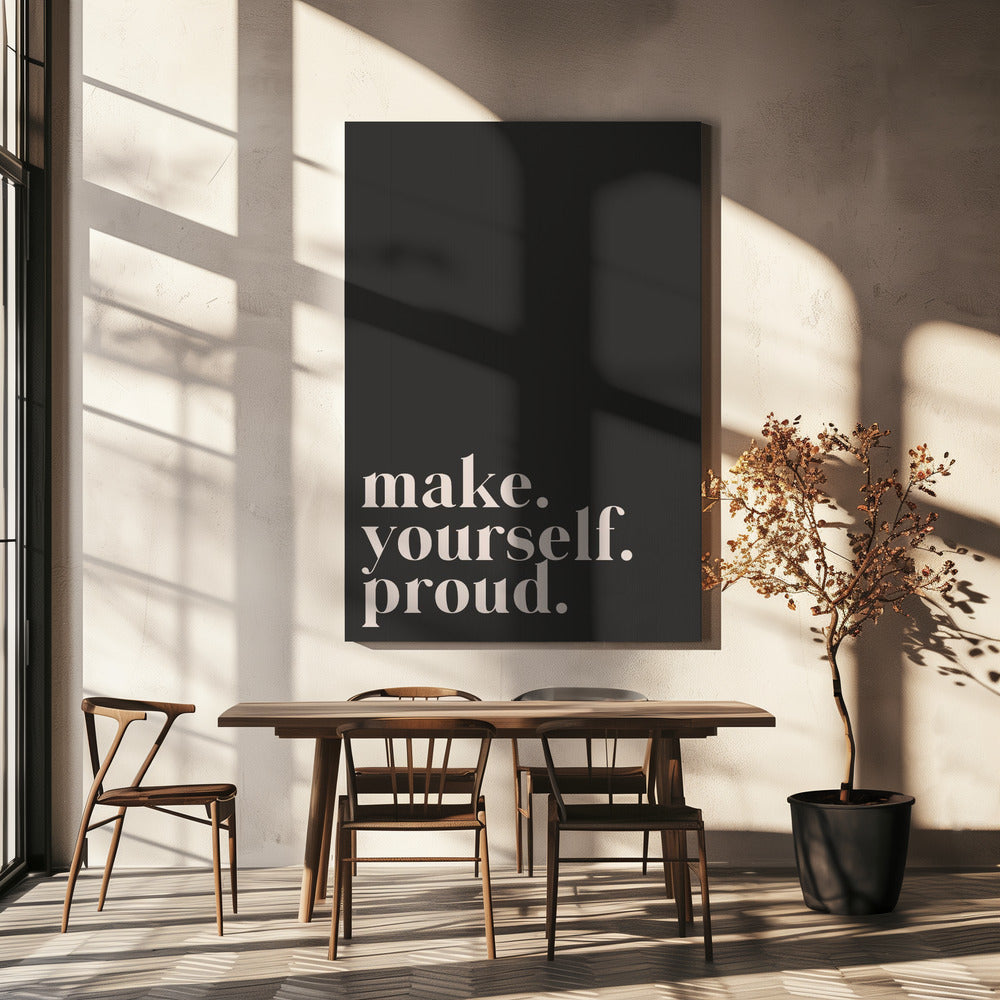 Motivierende Phrase | Leinwand