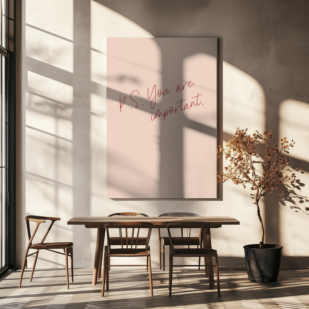 Erinnere dich an deinen Selbstwert | Leinwand