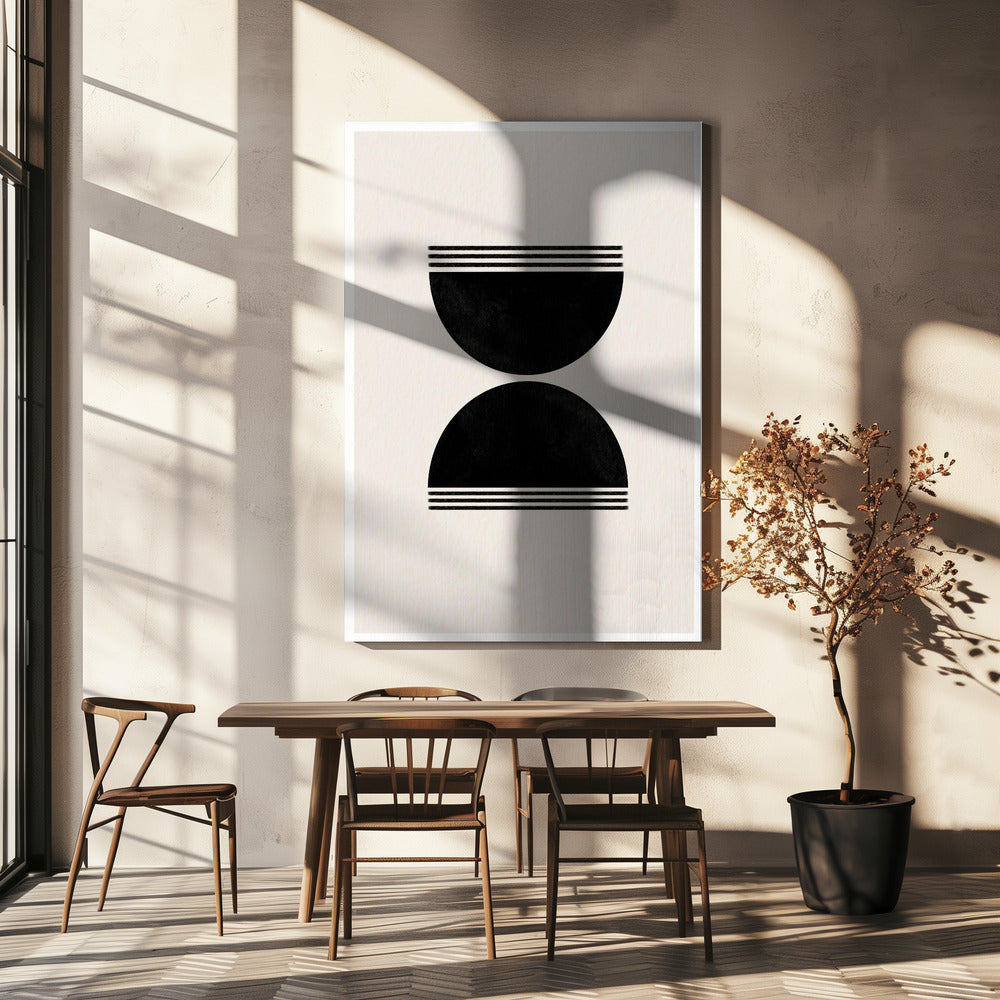 Symmetrische Echos | Leinwand