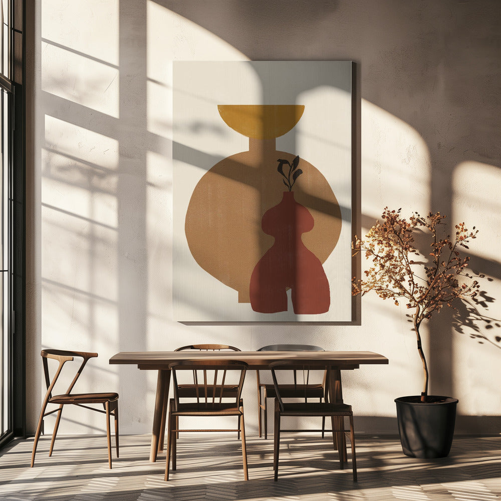 Vase Nr. 10. | Leinwand