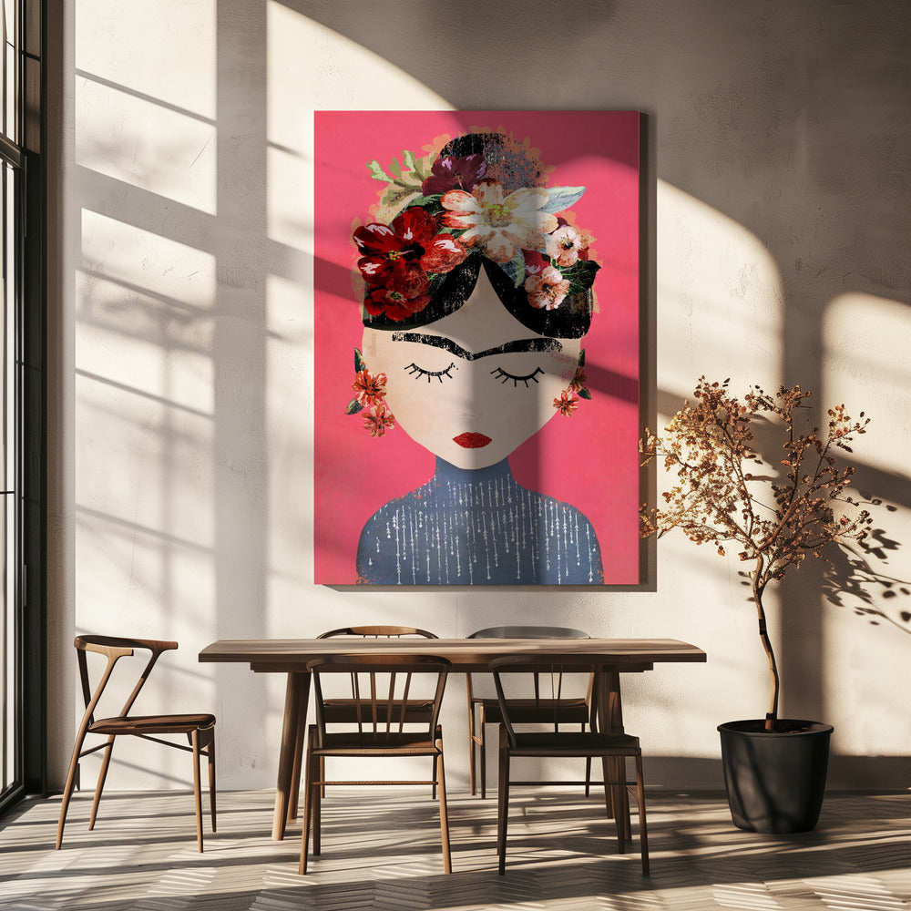 Florale Gelassenheit | Leinwand