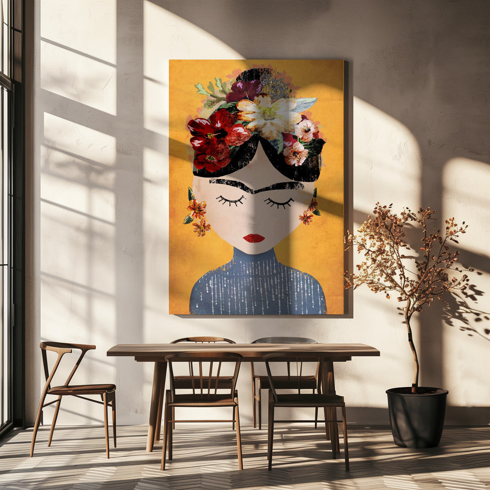 Florale Gelassenheit | Leinwand
