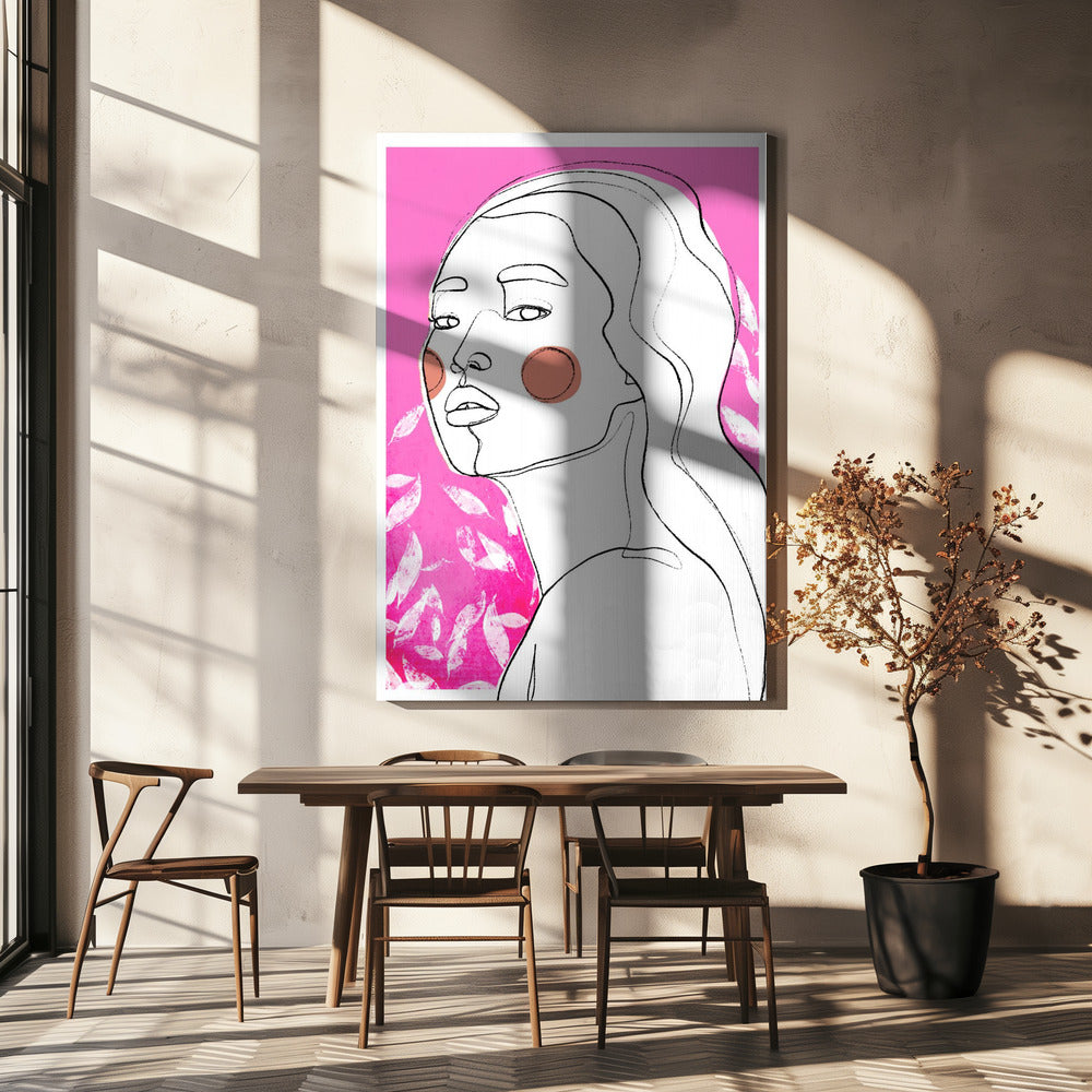 Rosa Träumerei | Leinwand