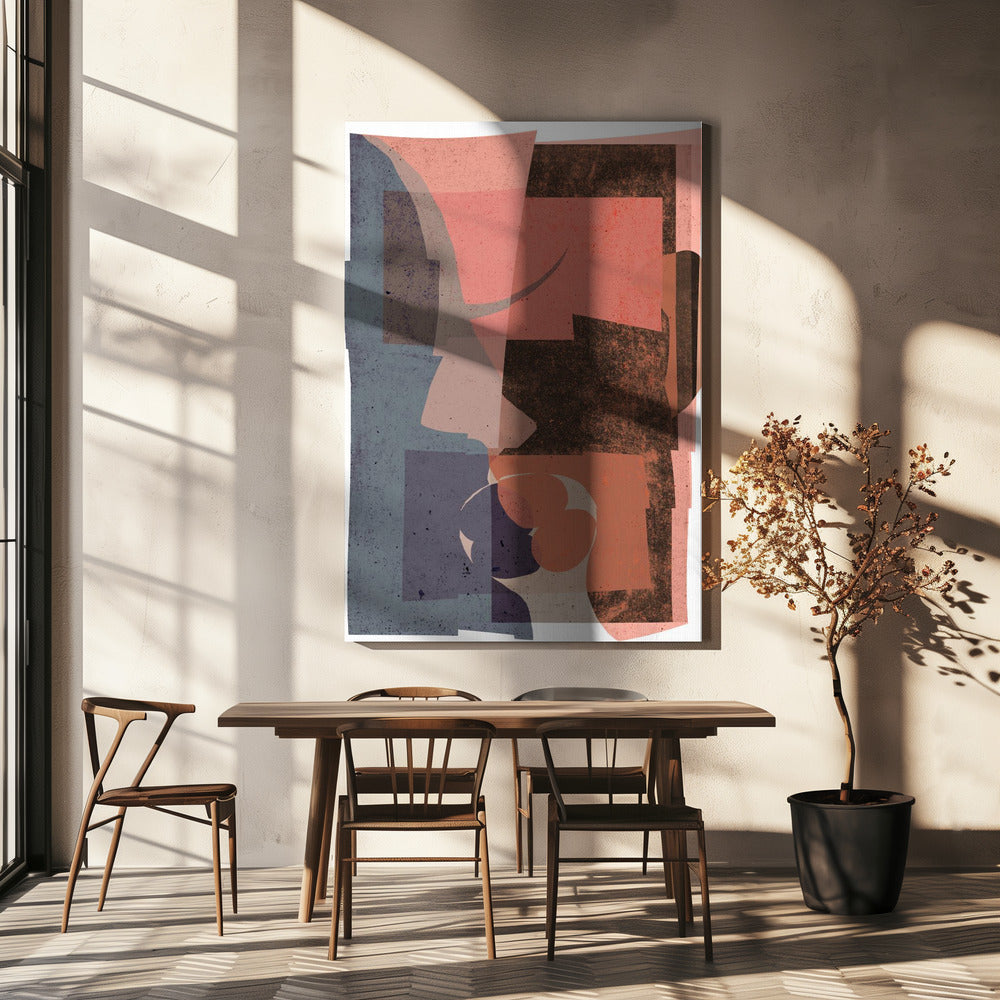 Fragmented Hues | Canvas