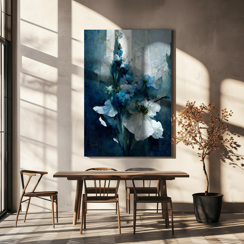 Flüsternde Blüten | Leinwand