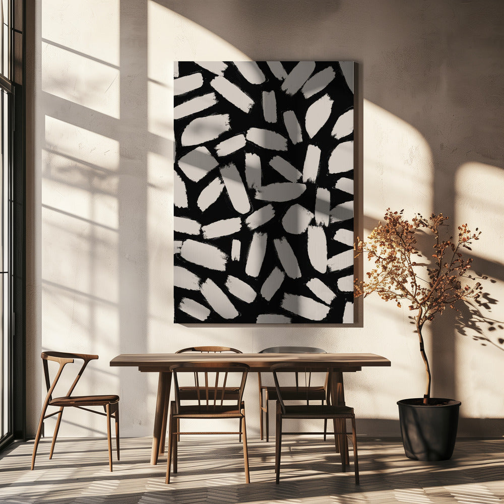 Brushstroke Chaos | Canvas