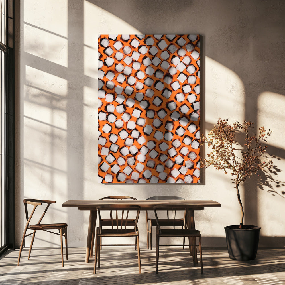 Lebendige Würfel | Leinwand