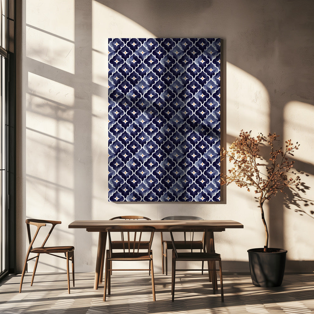 Mitternachtsmosaik | Leinwand