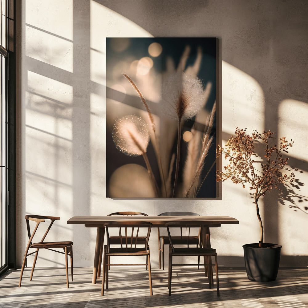 Flüsternde Pusteblumen | Leinwand