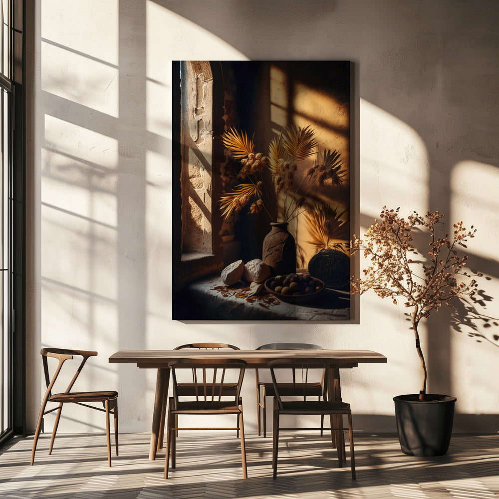 Goldene Stille | Leinwand