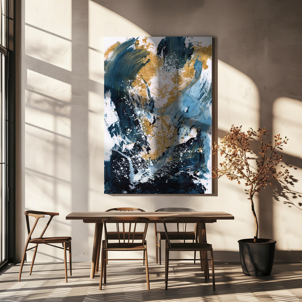 Goldenes Meer | Leinwand