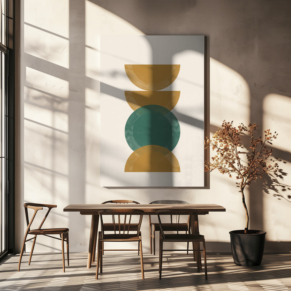 Geometrische Harmonie | Leinwand