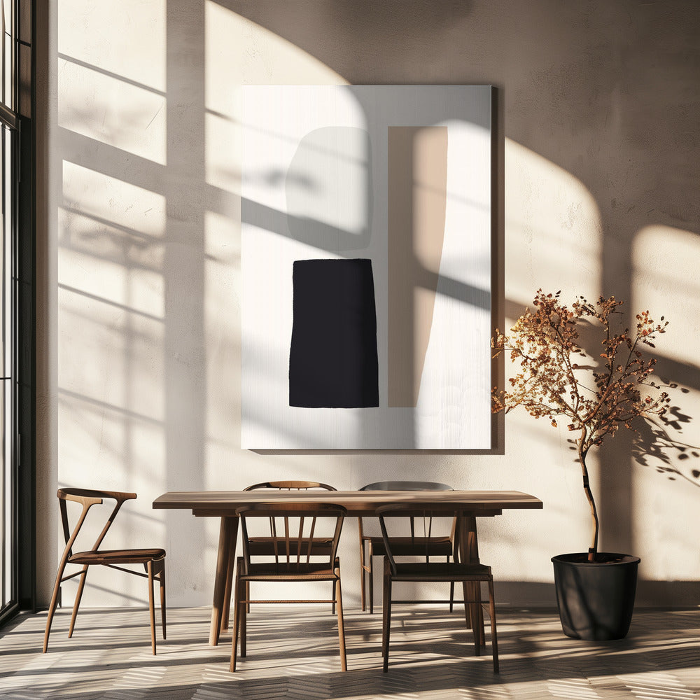 Drei geometrische Formen | Leinwand