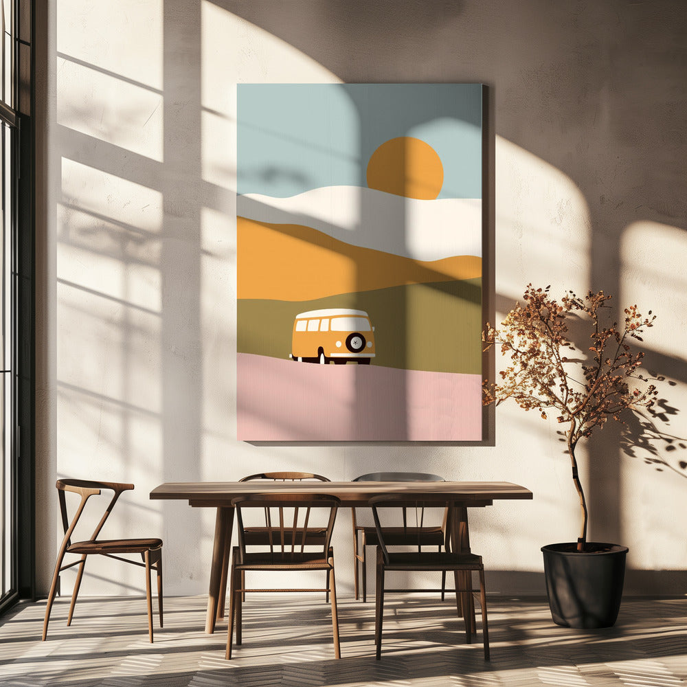 Van Minimal | Leinwand