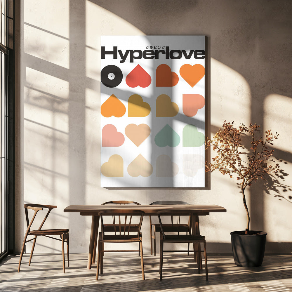 Hyperlove Druck | Leinwand