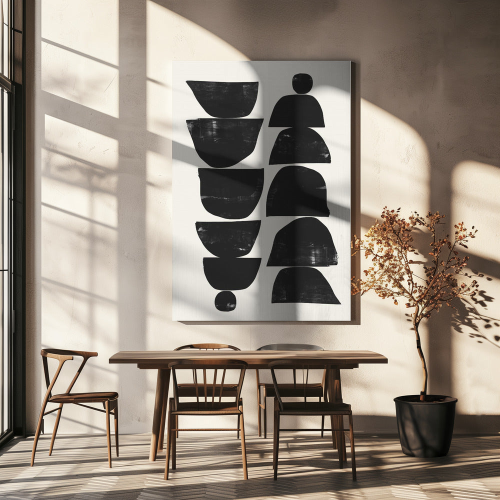 Minimale Pflanze | Leinwand