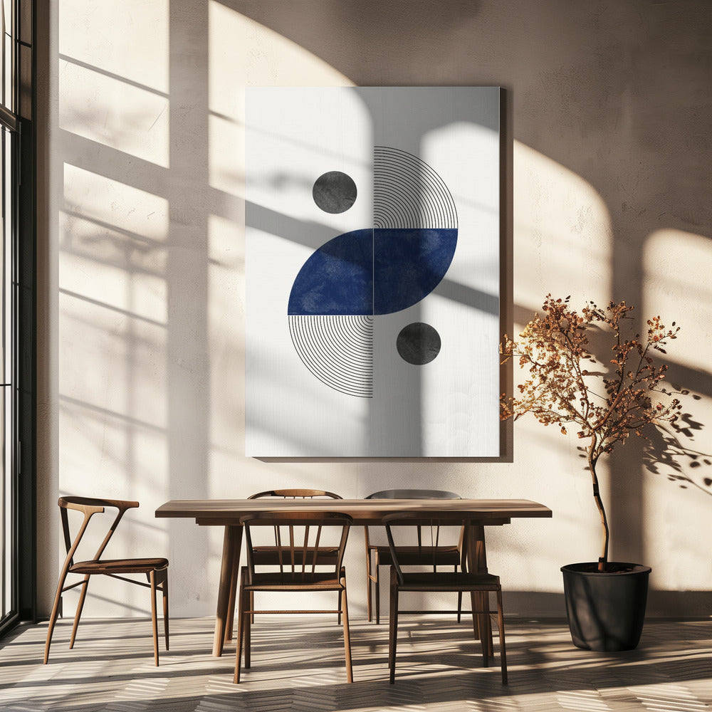 Symmetrische Echos | Leinwand