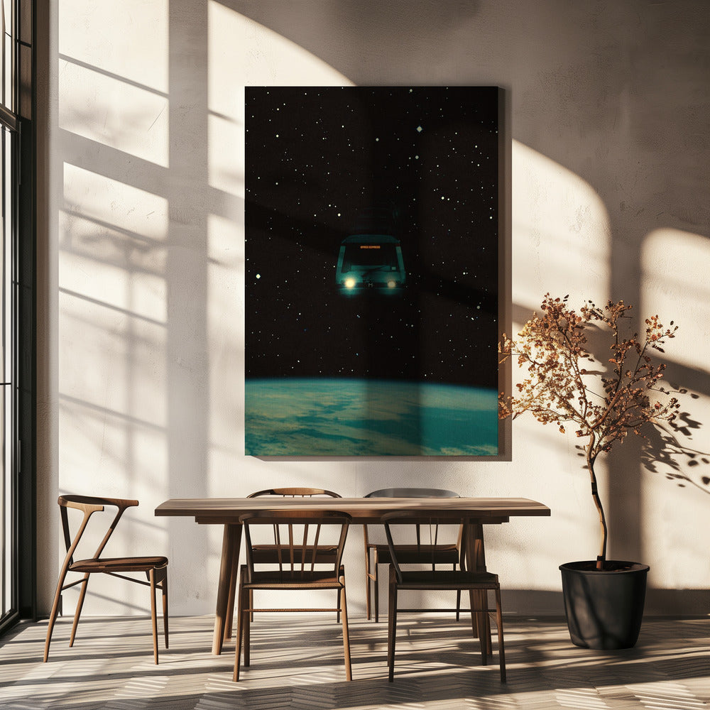Space Express | Leinwand