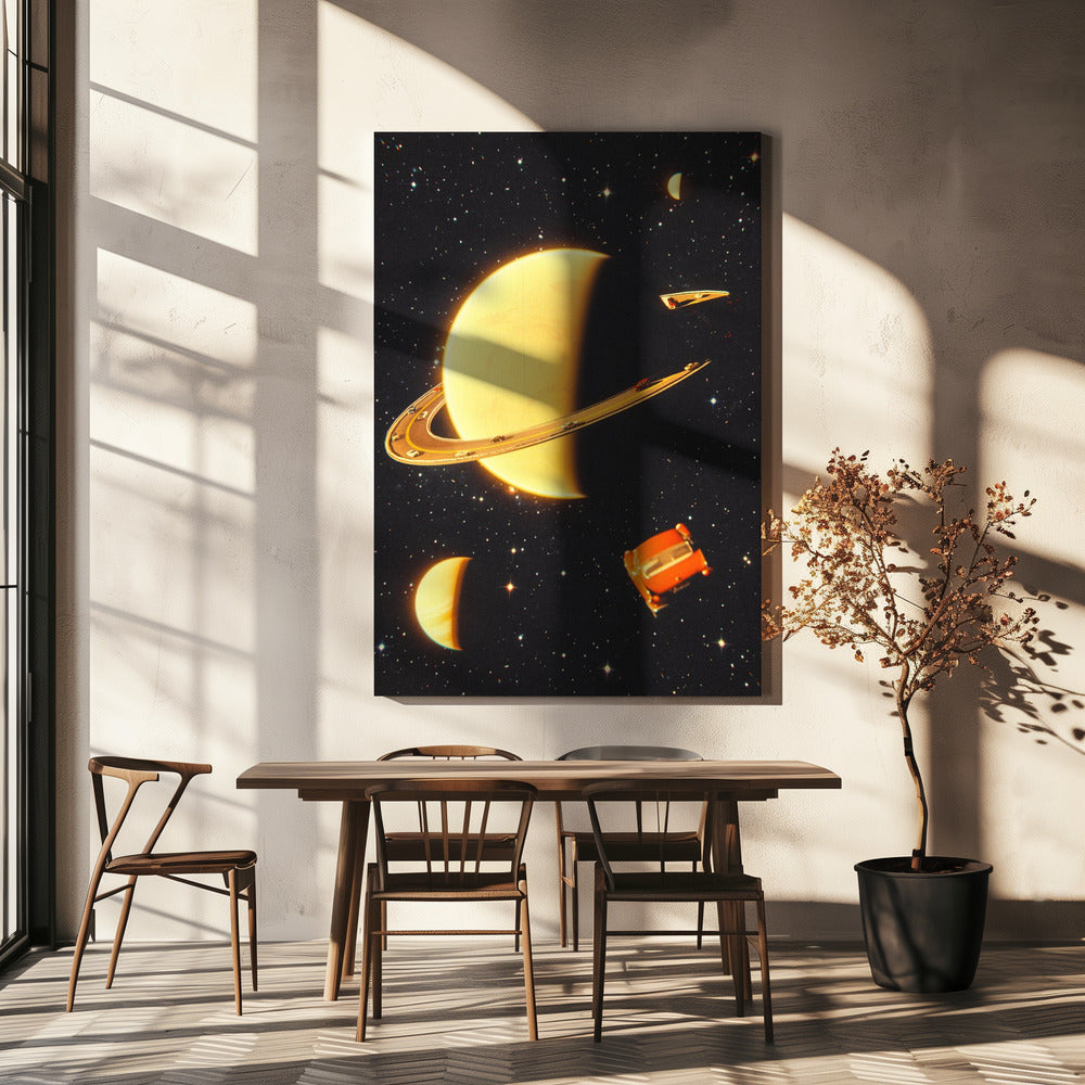 Ringe des Saturn | Leinwand