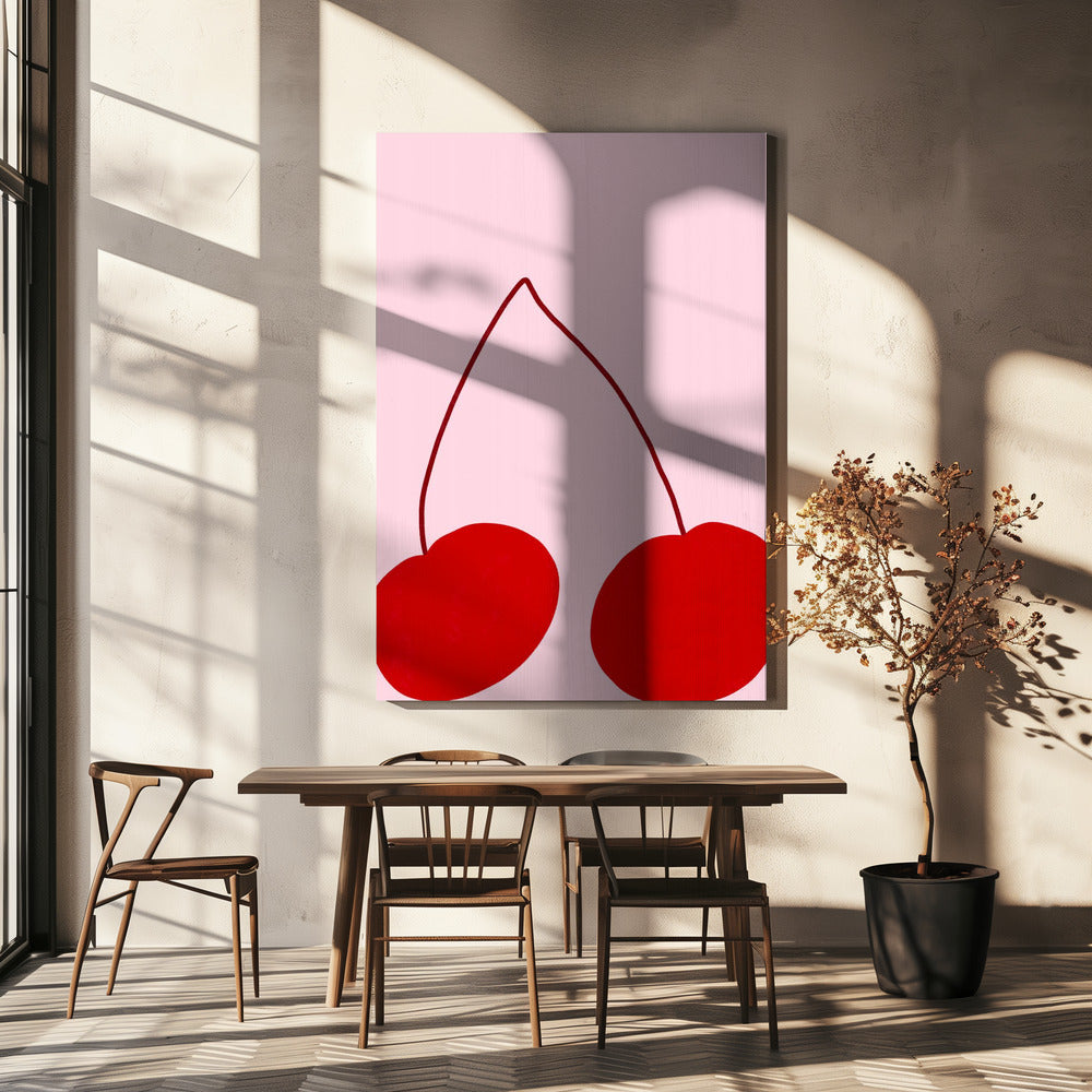 Cherry Duo Delight | Canvas