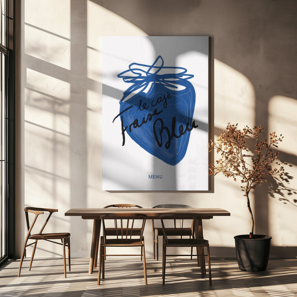 Blaubeergenuss | Leinwand