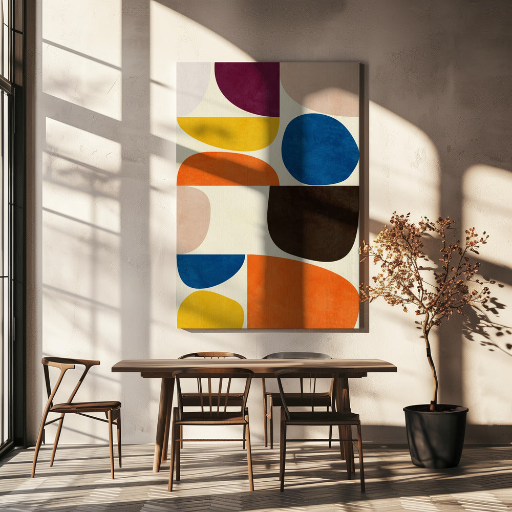 Vivid Bauhaus | Leinwand