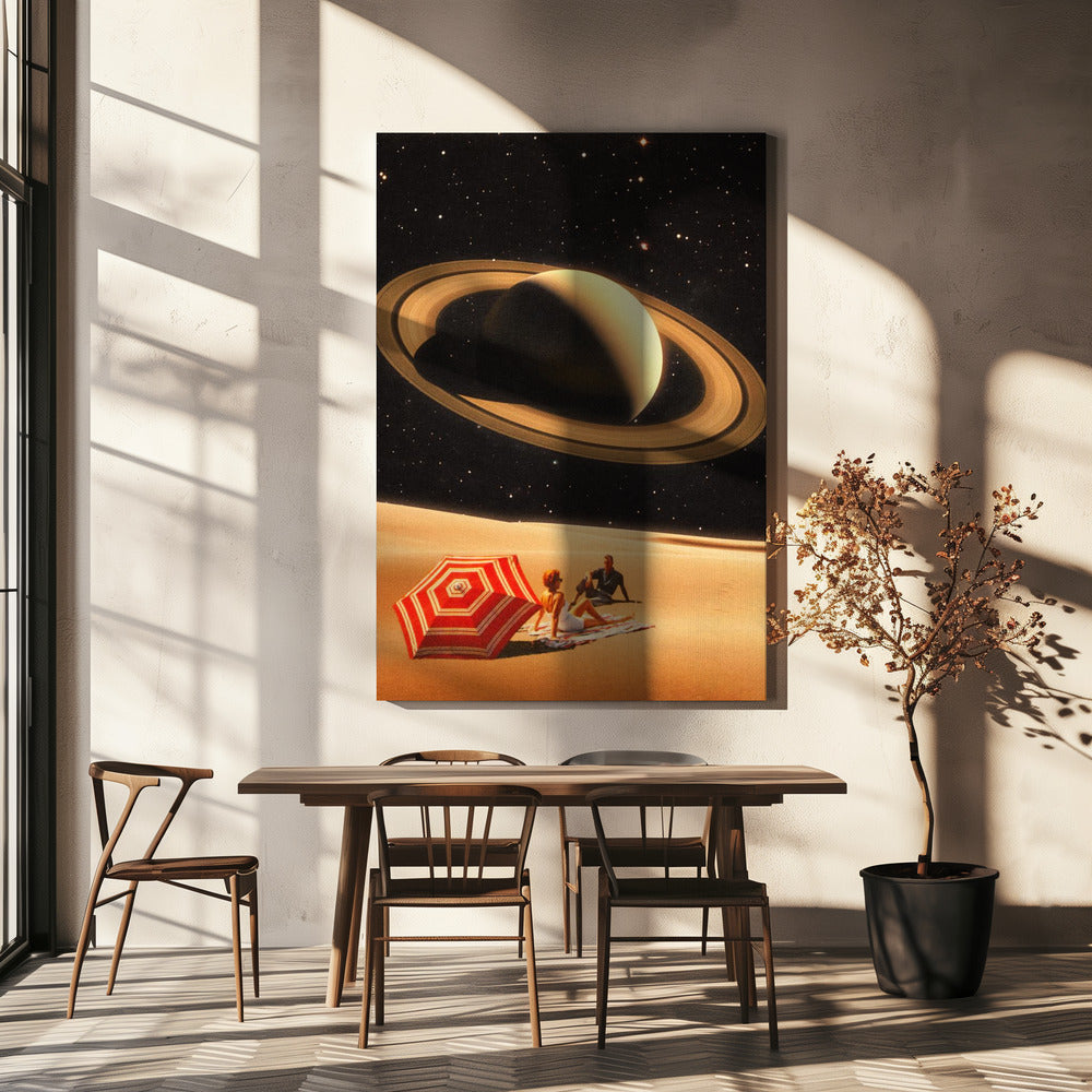 Weltraumdatum | Leinwand