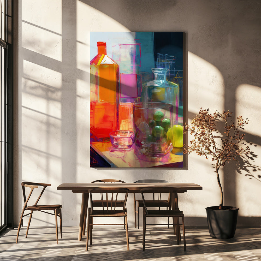 Lebendige Reflexionen | Leinwand