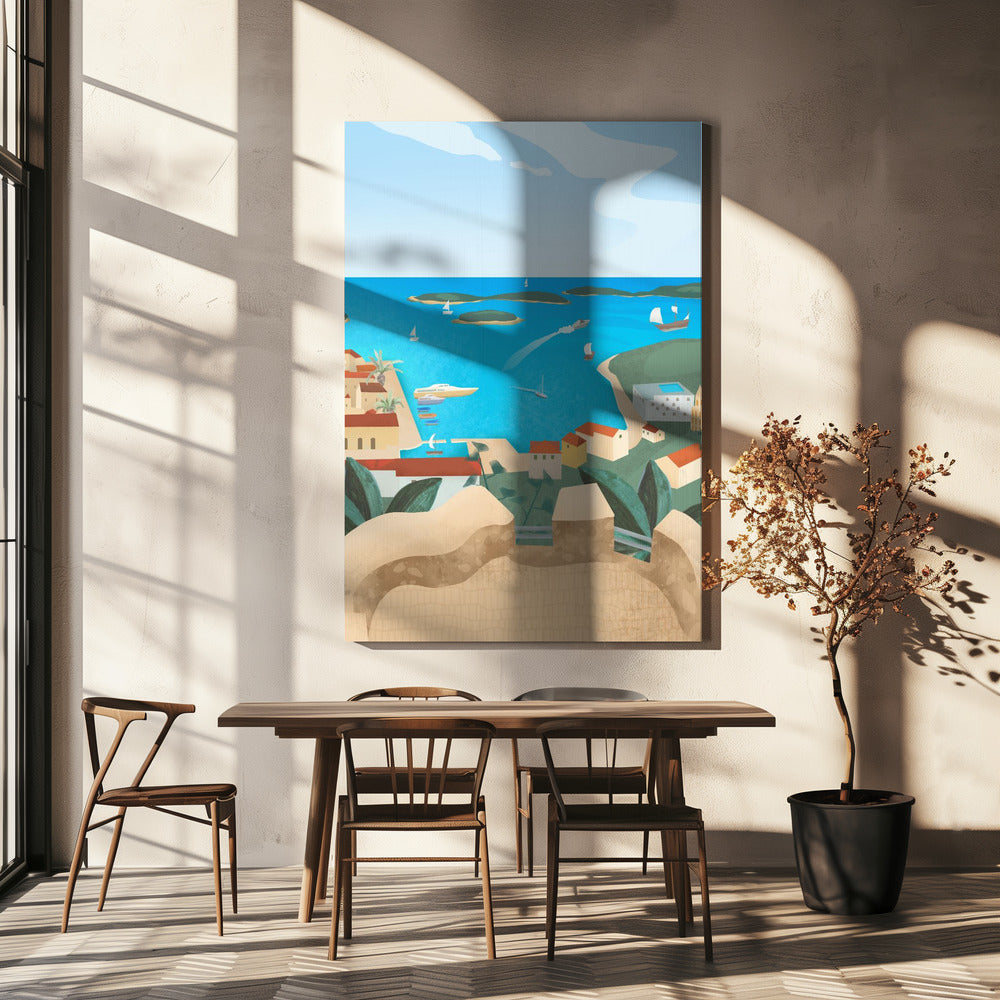 Insel Hvar | Leinwand