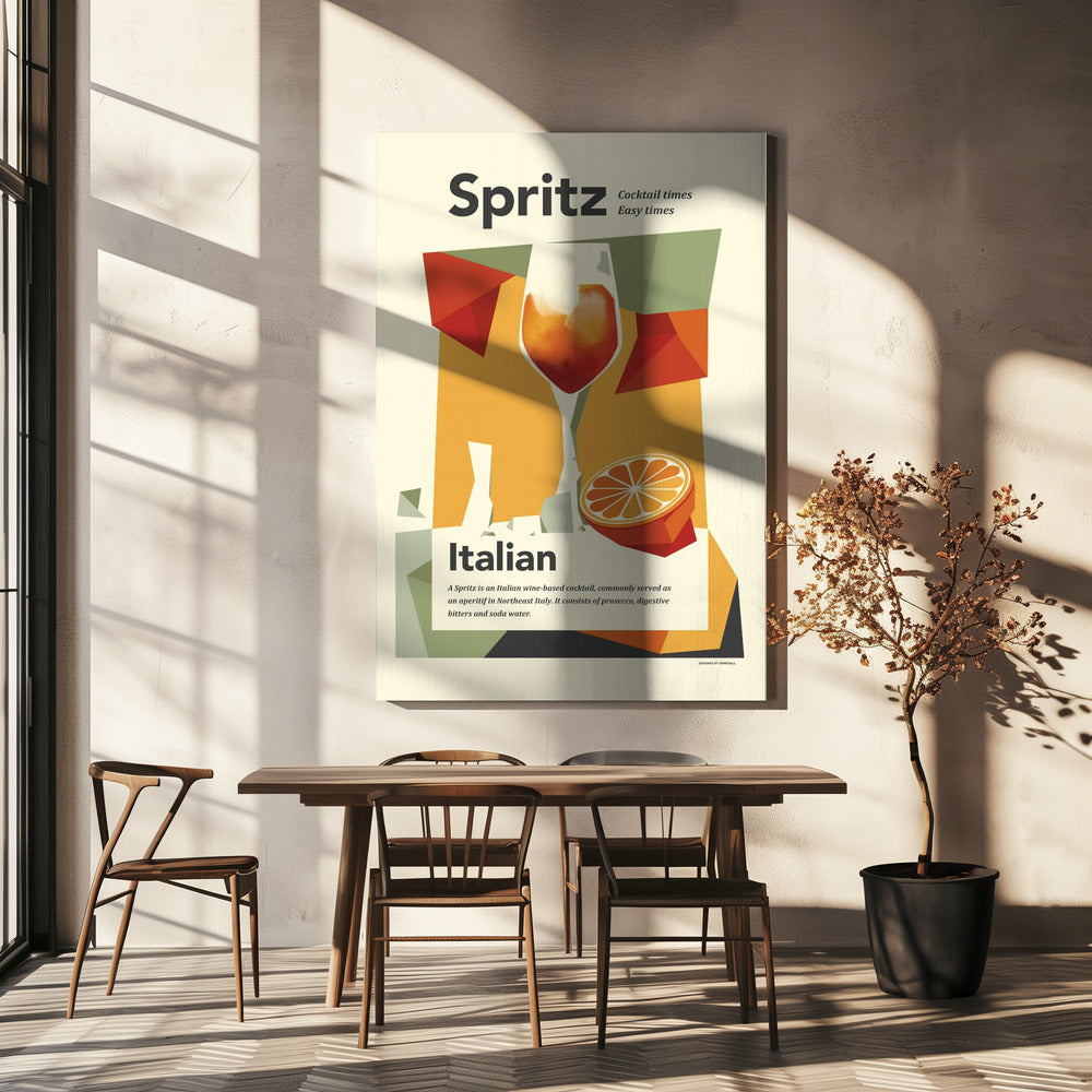Aperol Spritz Druck | Leinwand
