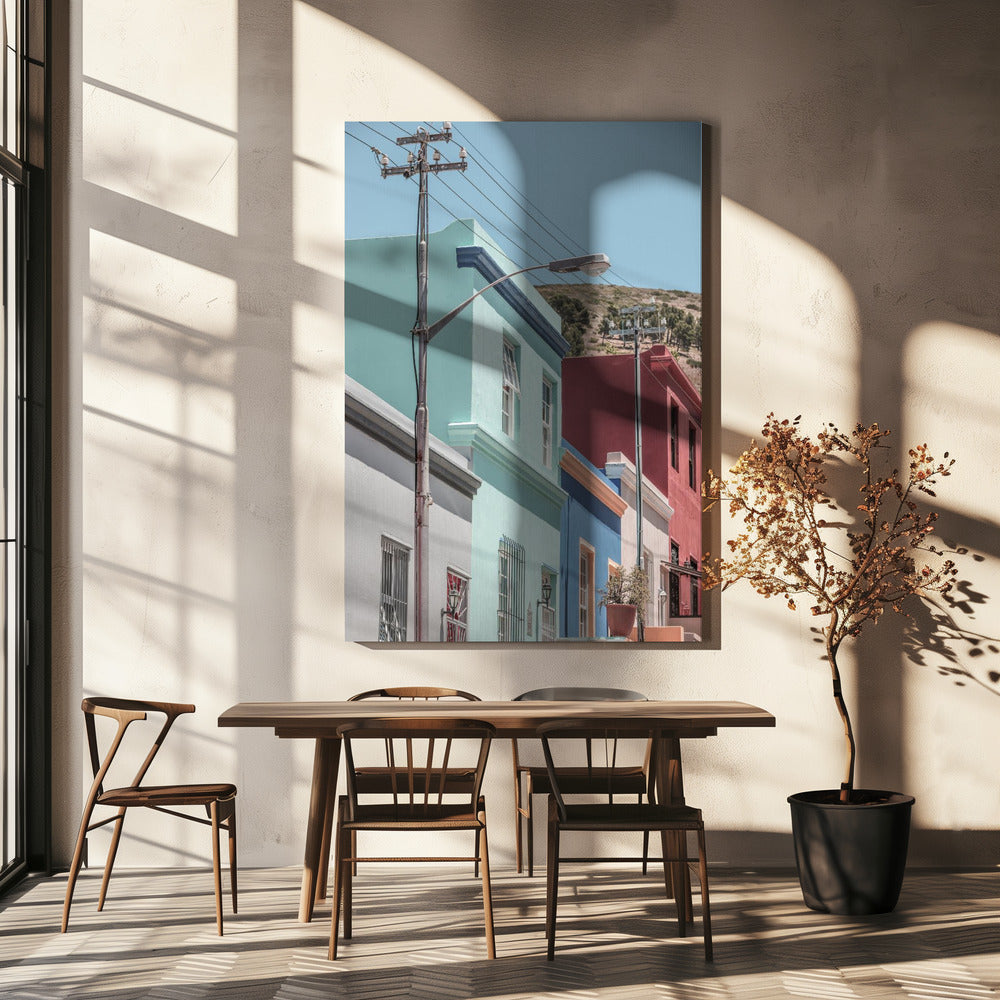 Bunte Fassaden | Leinwand