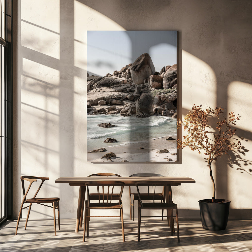 Rocky Shoreline Bliss | Canvas