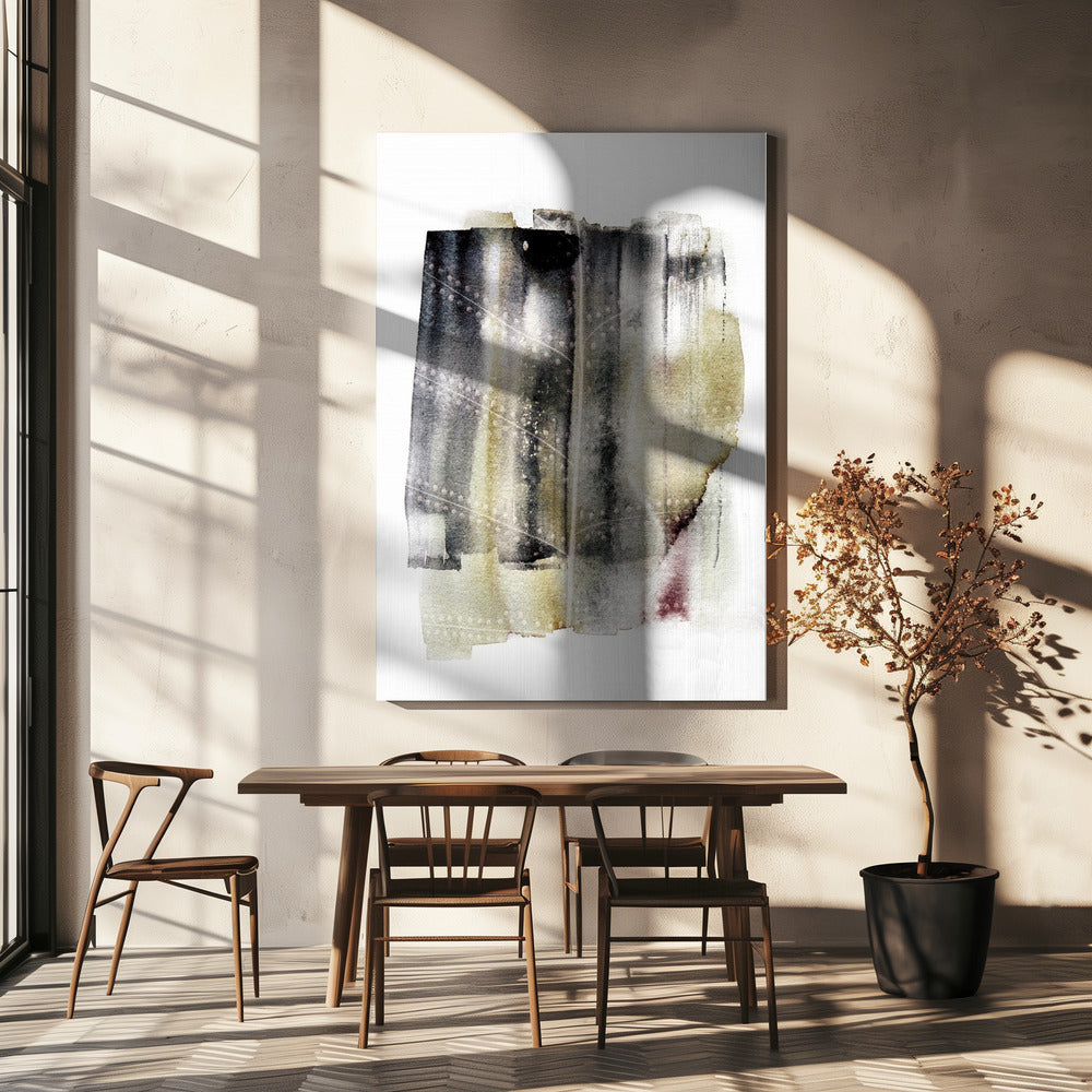 Abstrakter Nebelschleier | Leinwand