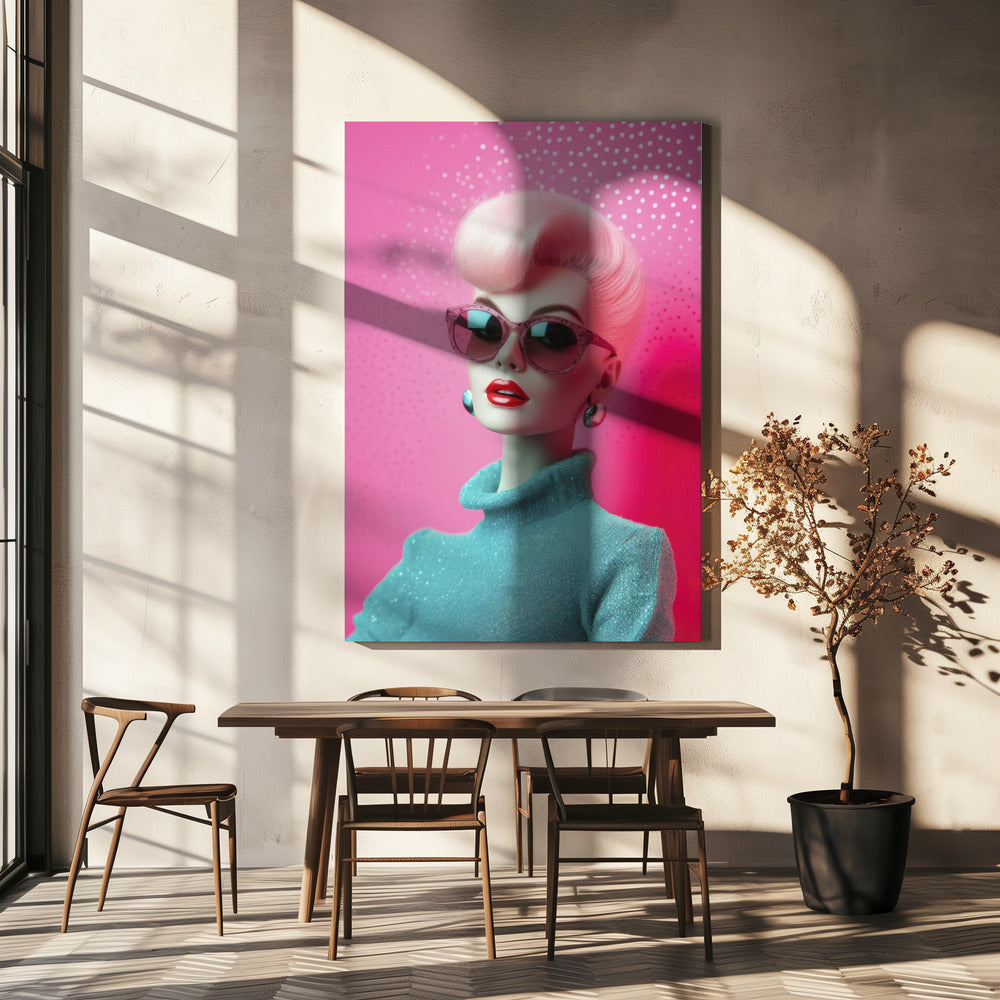 Retro Glamour Glanz | Leinwand