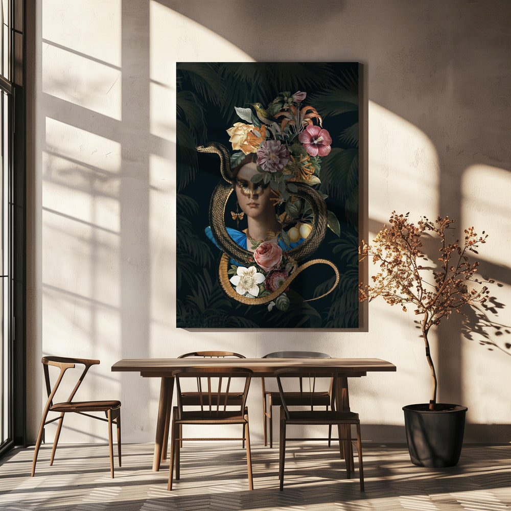 Schlangenprinzessin | Leinwand