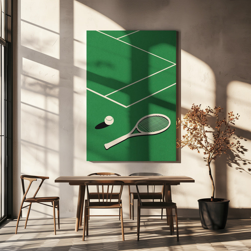 Rosi Feist Lawn Tennis Club | Leinwand