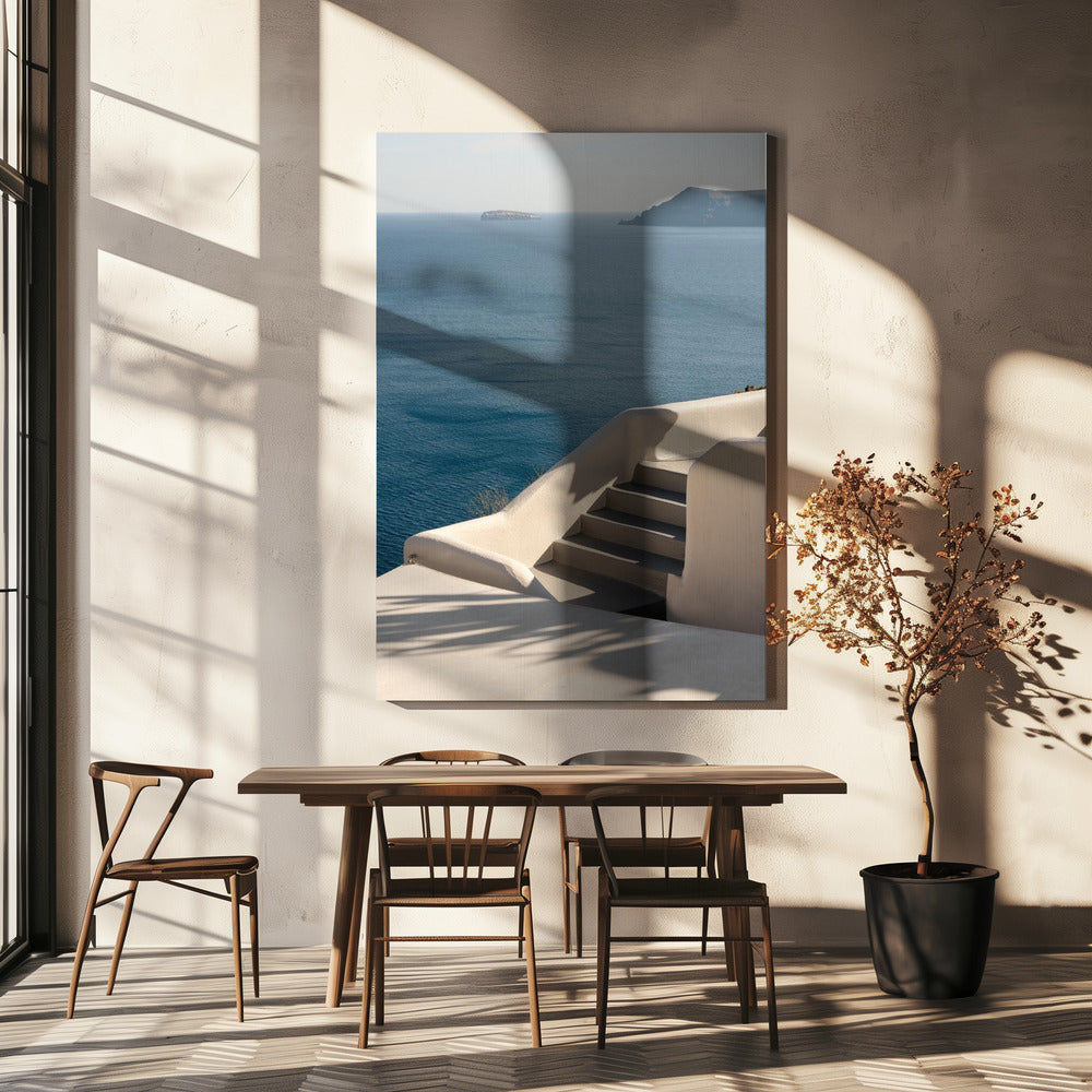 Die Poesie der Treppe | Leinwand