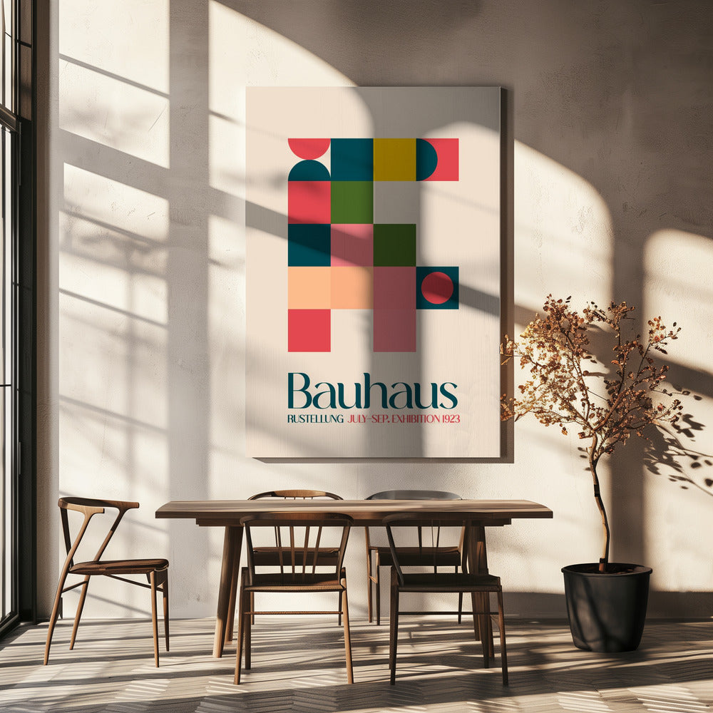 Bauhaus Geometrie | Leinwand