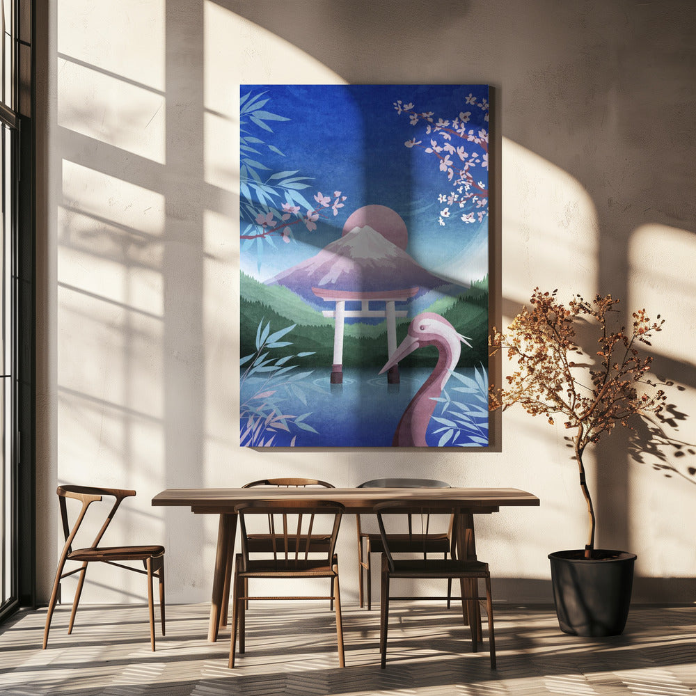 Heitere Reflexion | Leinwand