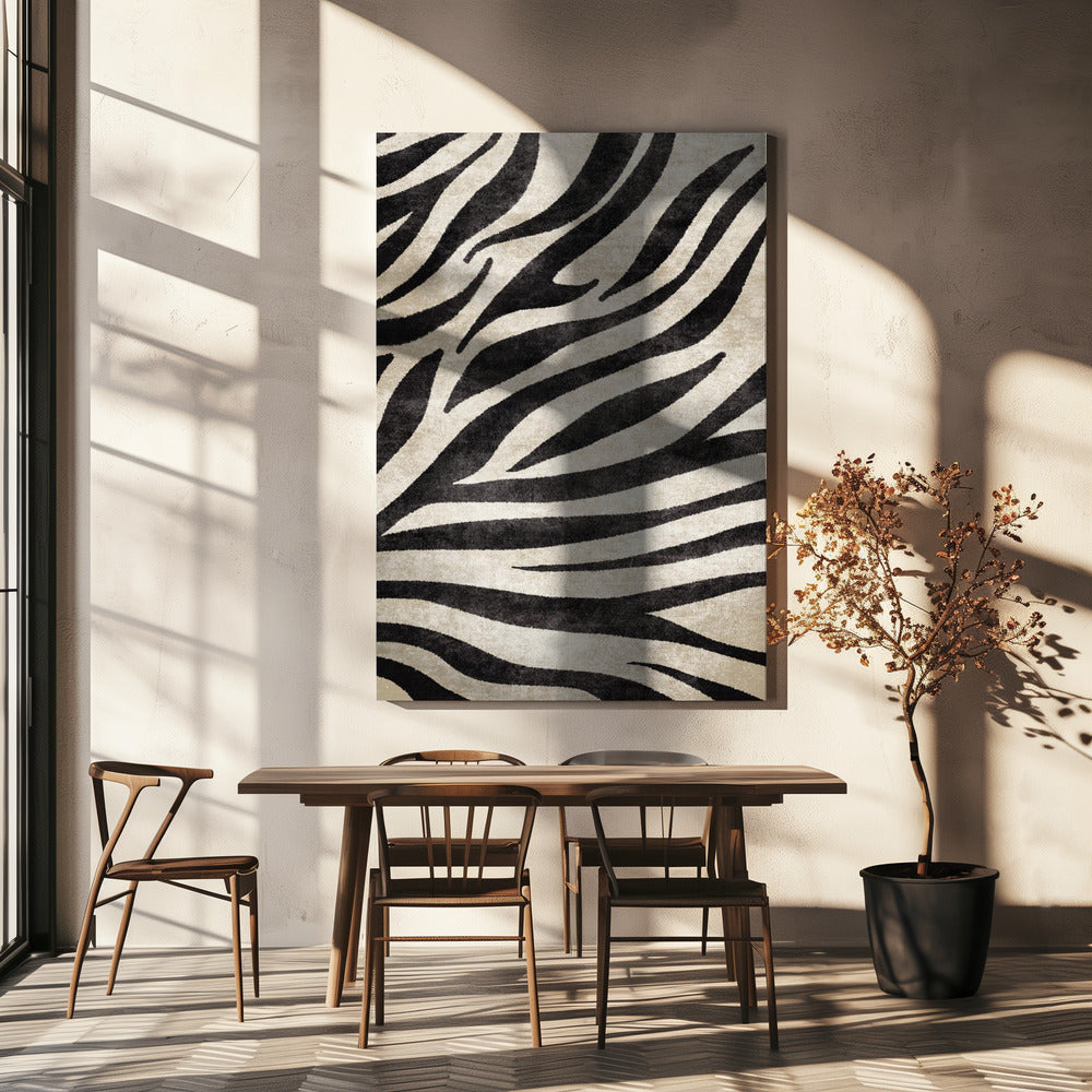 Zebrastreifen Tanz | Leinwand