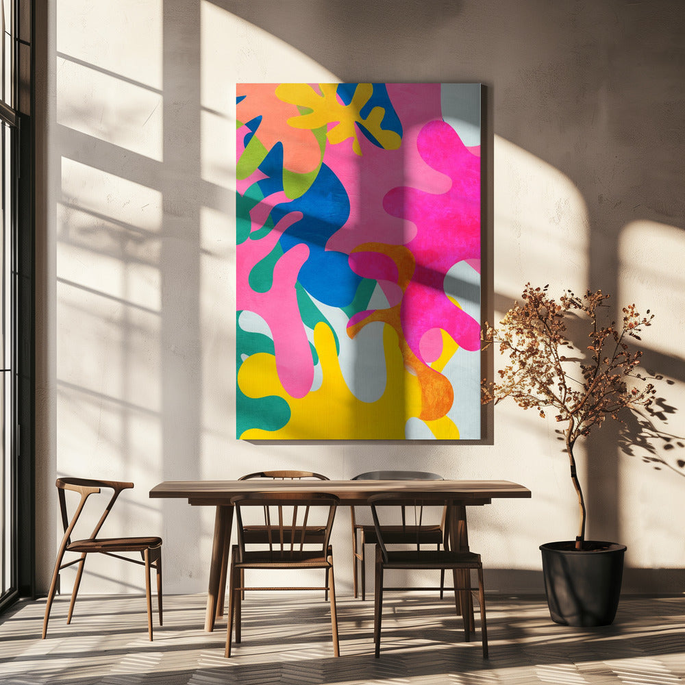 Matisse-inspirierter Ausschnitt | Leinwand