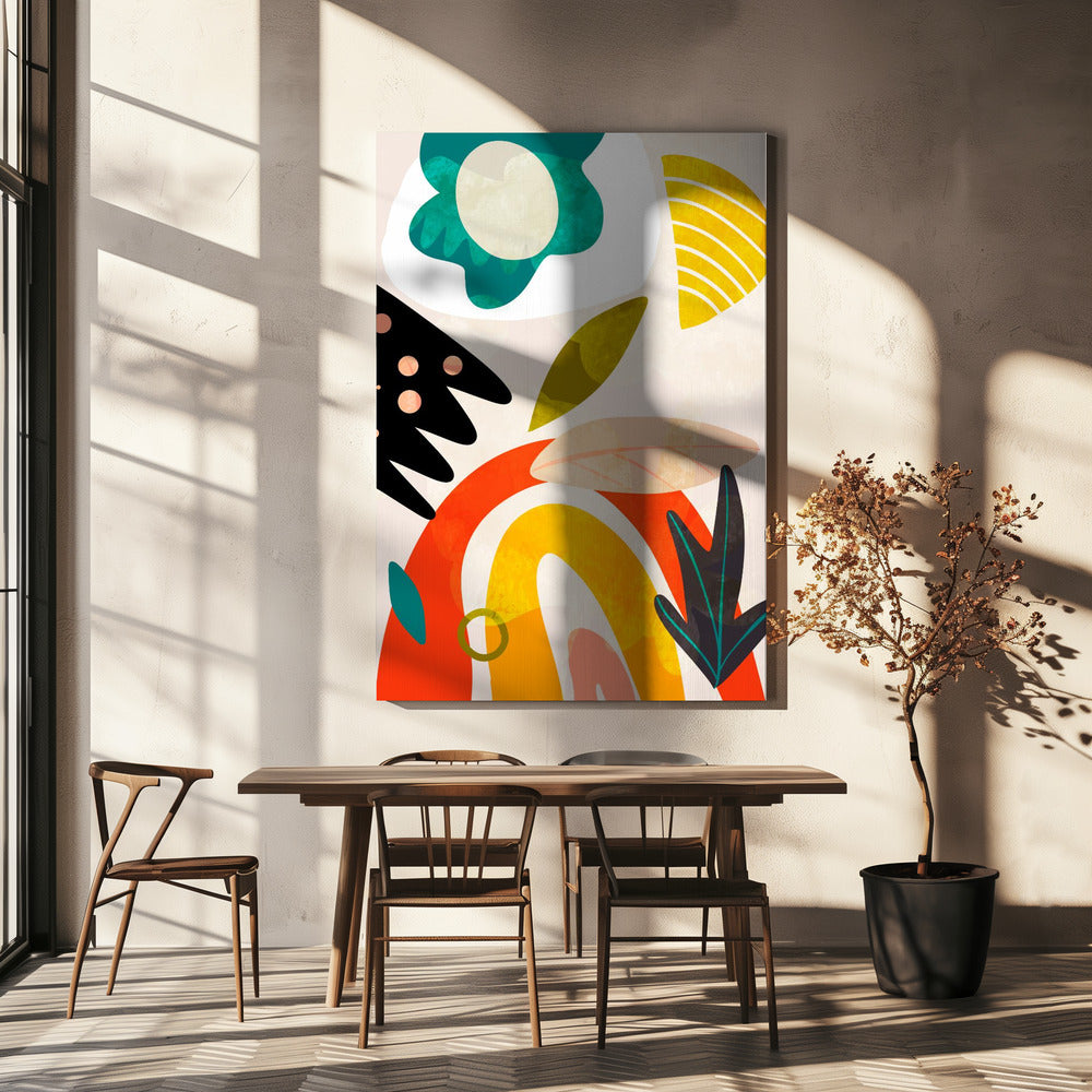 Ausschnitte Bauhaus 2 Kopie | Leinwand