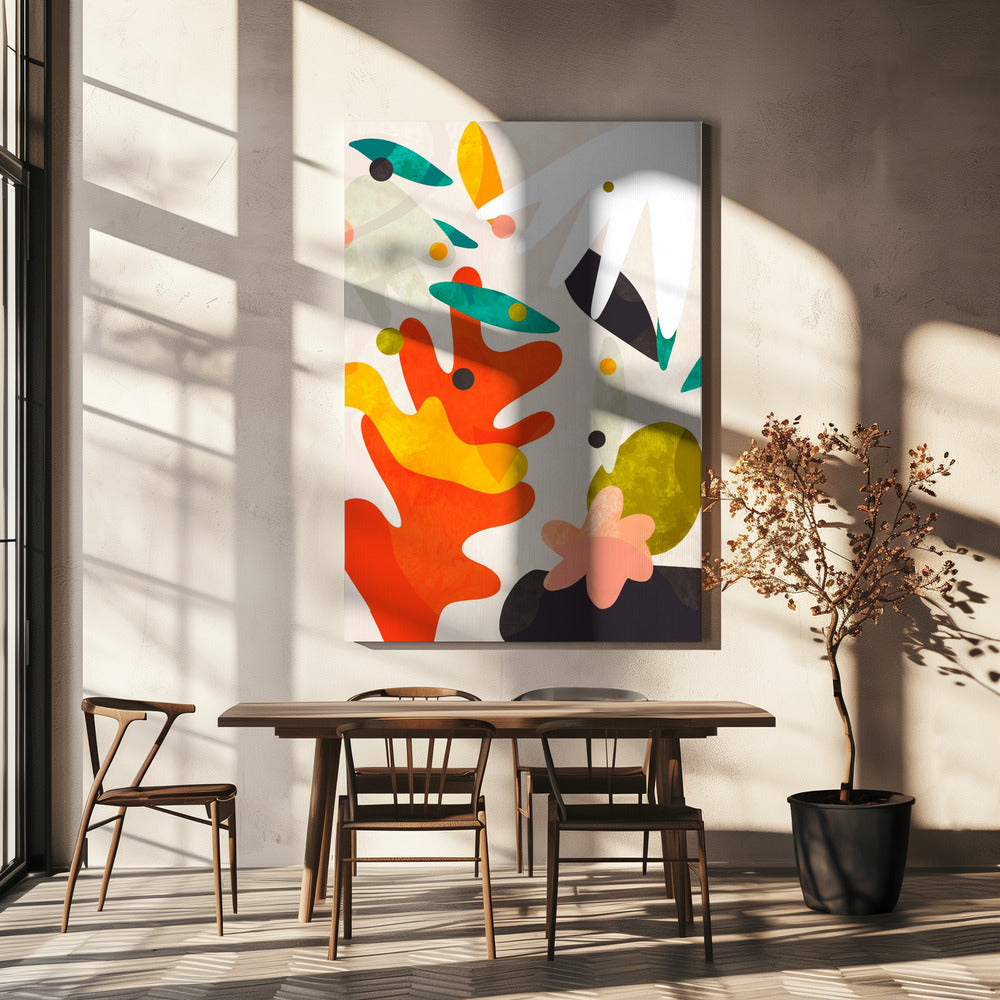 Ausschnitte Bauhaus 4 Kopie | Leinwand