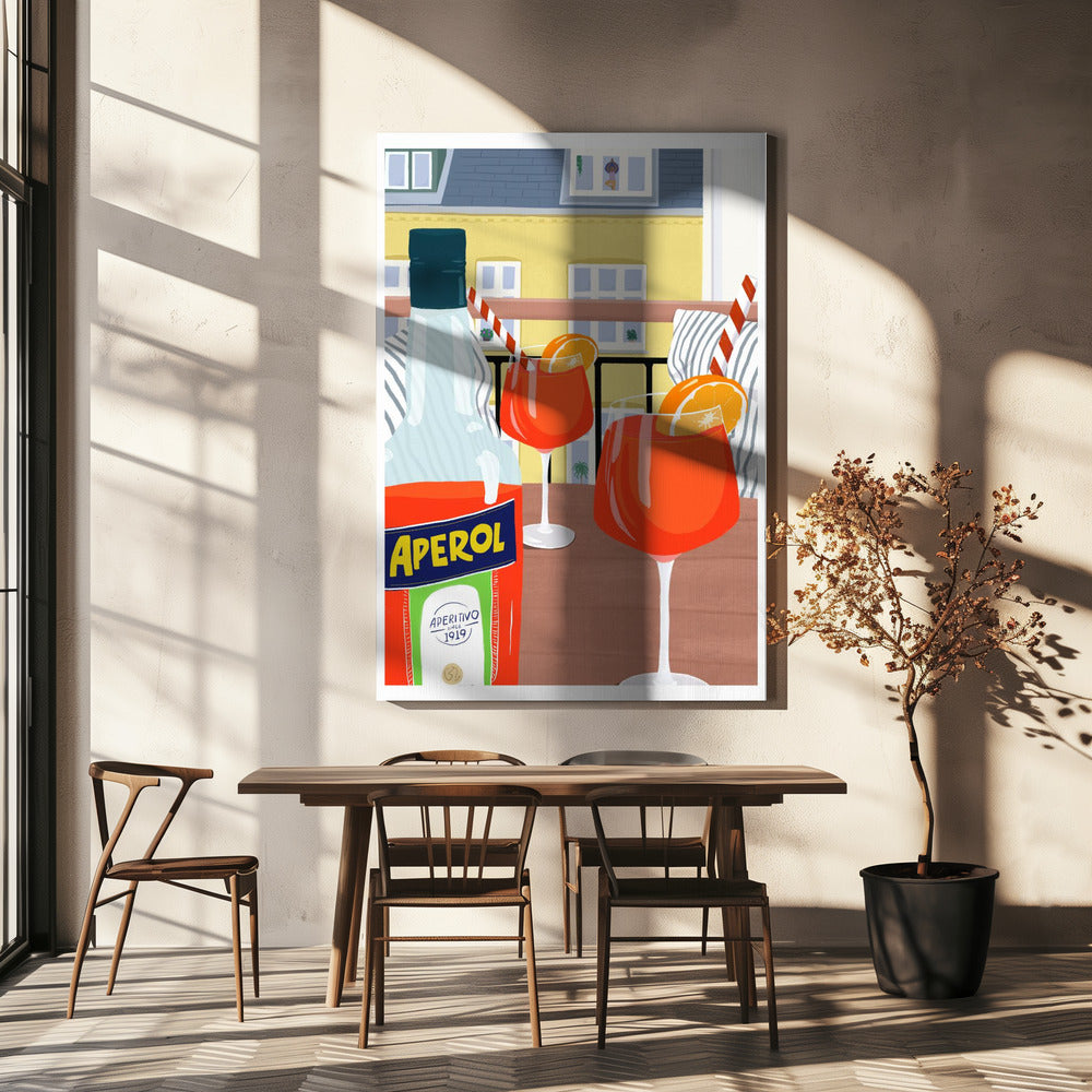 Balkon "Hygge" | Leinwand