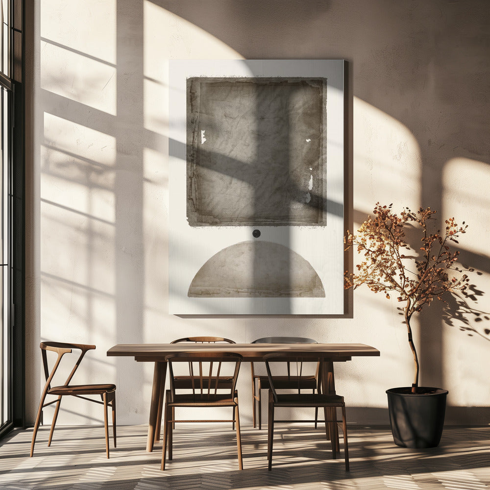 Erdige Eleganz | Leinwand