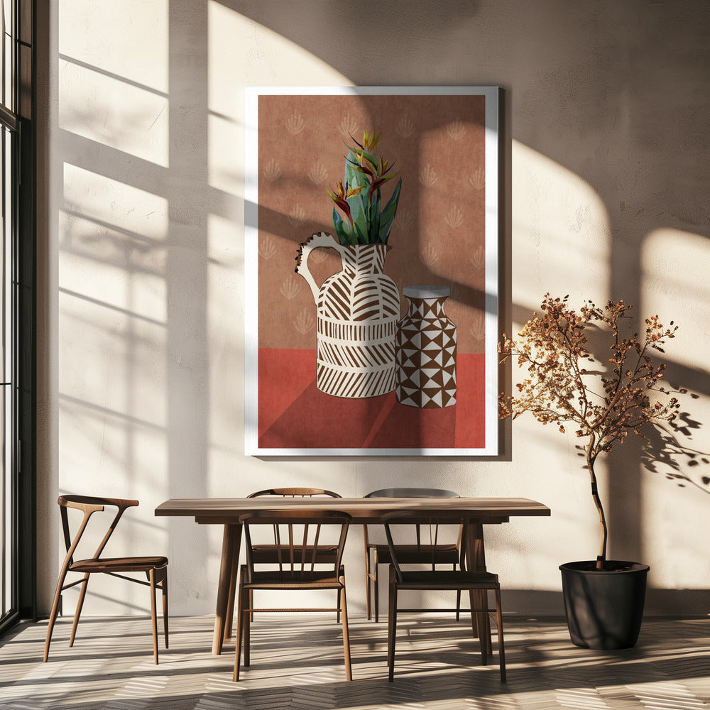Geometrische Eleganz | Leinwand
